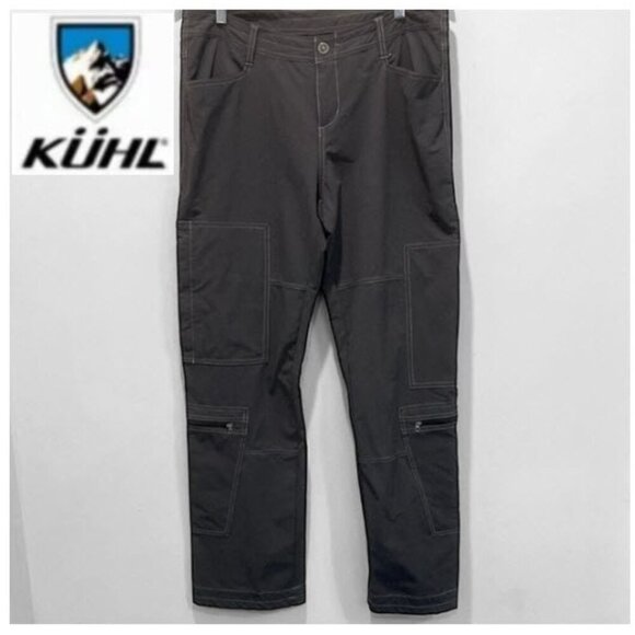 Kuhl Gray Cargo Jumpsuit with Durable Fabric - Picture 1 of 16